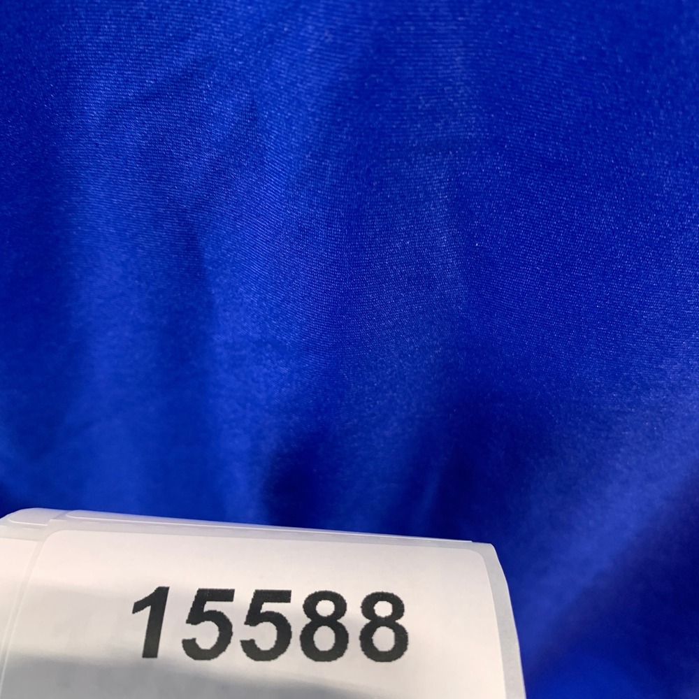 DKNY Womens Royal Blue Wrap Front Ruched One Piece Swimsuit DIMMS559 Large NEW - Picture 7 of 7